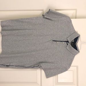 BOSS Hugo knit cotton shirt.